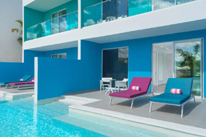 Sunrise Swim Up Rooms at Sunrise Miches Beach Resort: